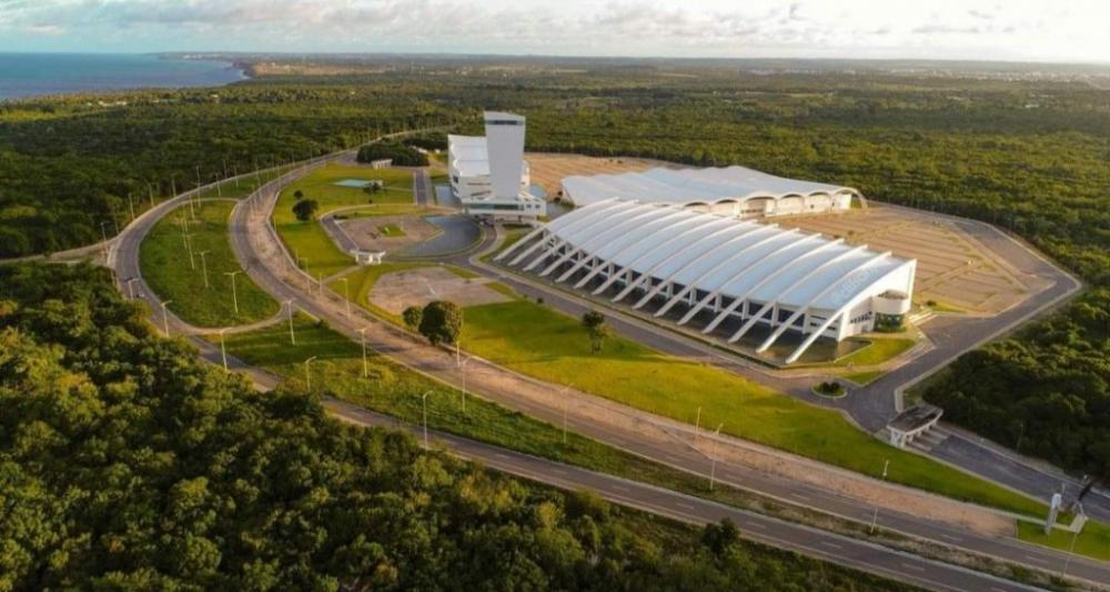 Localizado no Polo Ecoturístico do Cabo Branco, Centro de Convenções de João Pessoa está entre os sete maiores do país