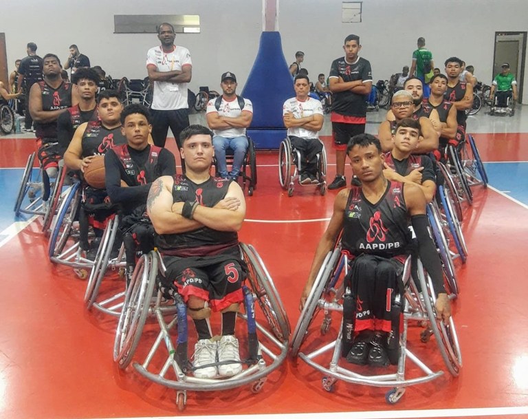Equipe da Paraíba disputa Brasileiro de Basquete em Cadeira de Rodas Sub 23, no RJ