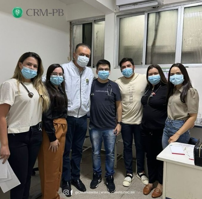 CRM-PB visita Hospital Infantil de Patos, constata superlotação e discute soluções com a SES