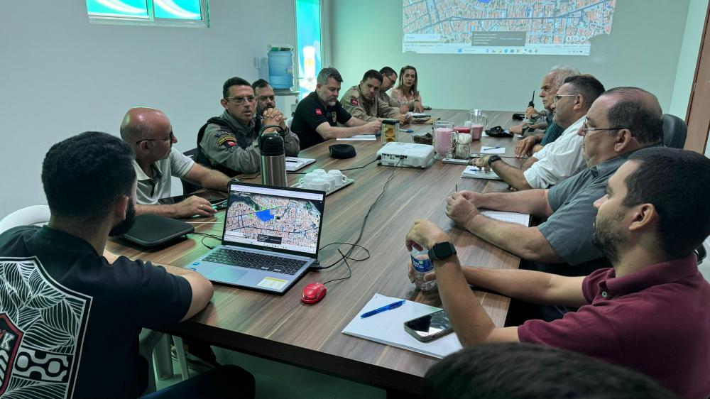 Polícia Militar, órgãos de Segurança e entes municipais se reúnem para planejamento do São João de Santa Luzia 2024