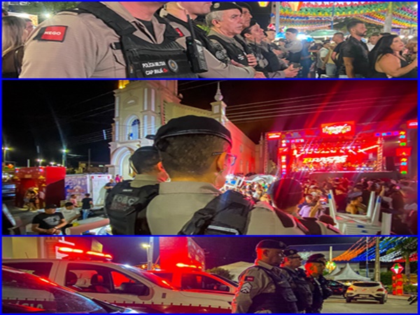 Polícia Militar e Forças de Segurança garantem a tranquilidade nos festejos juninos de Malta