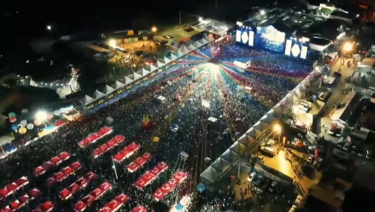 Polícia Militar e demais Forças de Segurança asseguram a tranquilidade na 1ª noite do São João de Patos