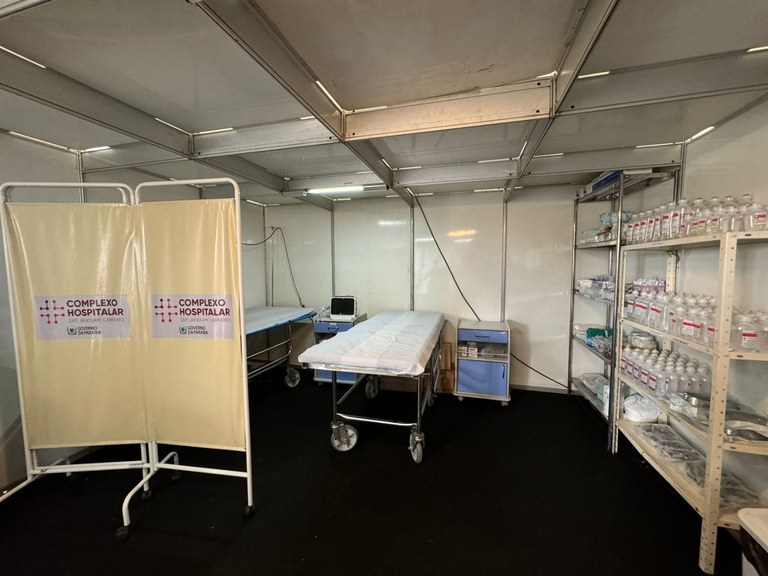 Posto médico para pronto atendimento no São João de Patos começa a funcionar na abertura da festa