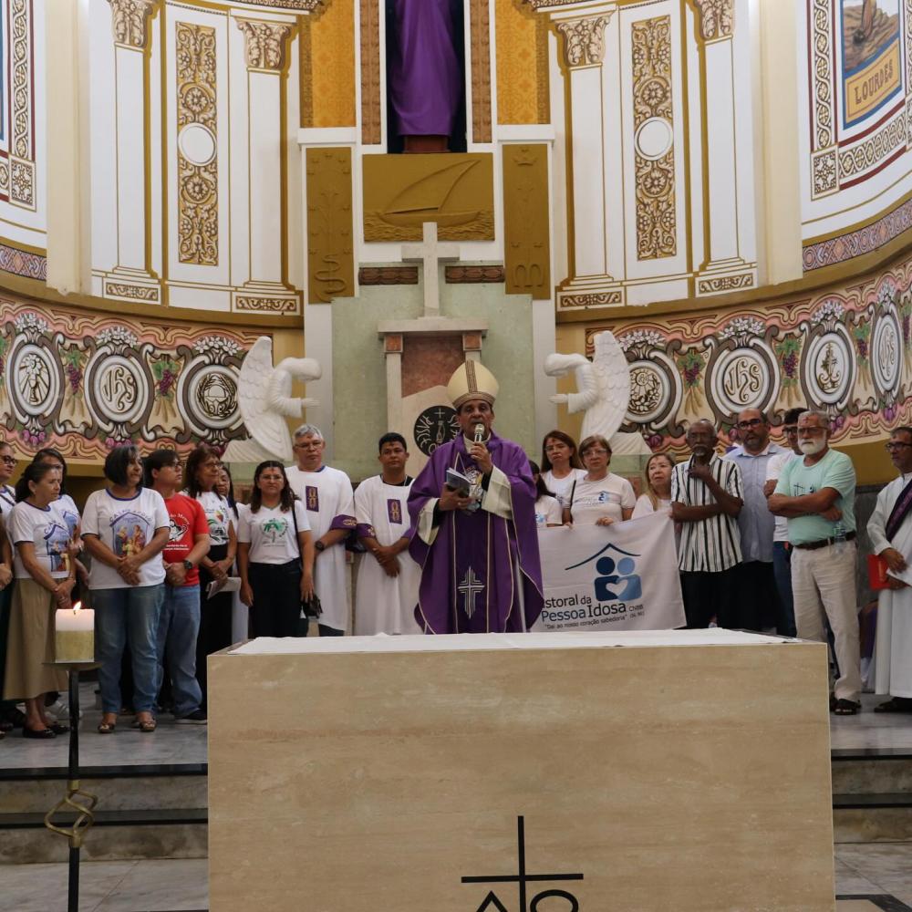 Dom Eraldo realiza abertura da Campanha da Fraternidade na Diocese de Patos