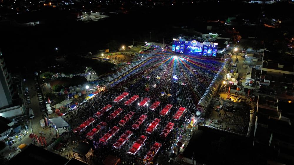 Terreiro do Forró, em Patos, será ampliado para mais 10 mil forrozeiros, diz Corpo de Bombeiros