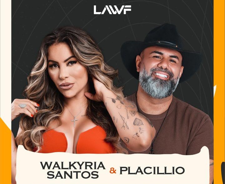Walkyria Santos fará uma super show neste sábado, em Patos