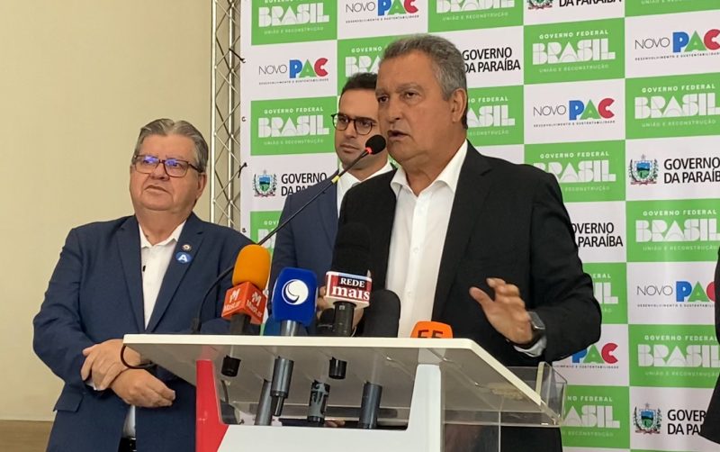 Rui Costa promete anunciar em 45 dias novas obras do PAC na Paraíba