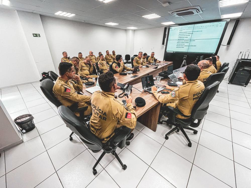 3º BPM realiza reunião estratégica para diagnóstico organizacional da Unidade