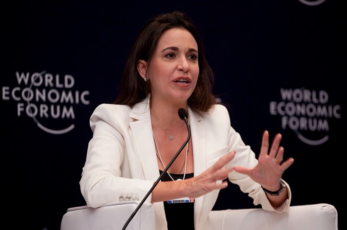 Maria Corina Machado, líder de oposição na Venezuela, falará à Comissão de Segurança Pública - Foto: VALTERJR