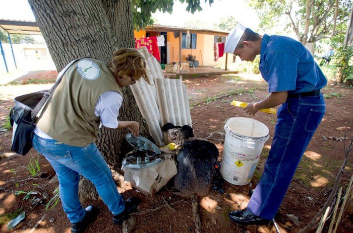 Combate ao mosquito da dengue é uma das atividades que dependem de trabalho de planejamento de sanitaristas - Foto: Marcelo Camargo/Agencia Brasil