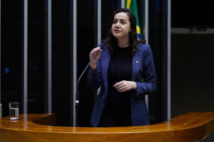 Franciane Bayer, relatora da proposta - (Foto: Pablo Valadares/Câmara dos Deputados)