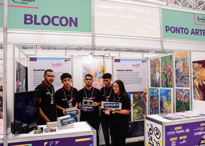 Estudantes da Rede Estadual de Ensino participam da Expofavela 2023 com os programas Flirede, Arte em Cena e Ouse Criar