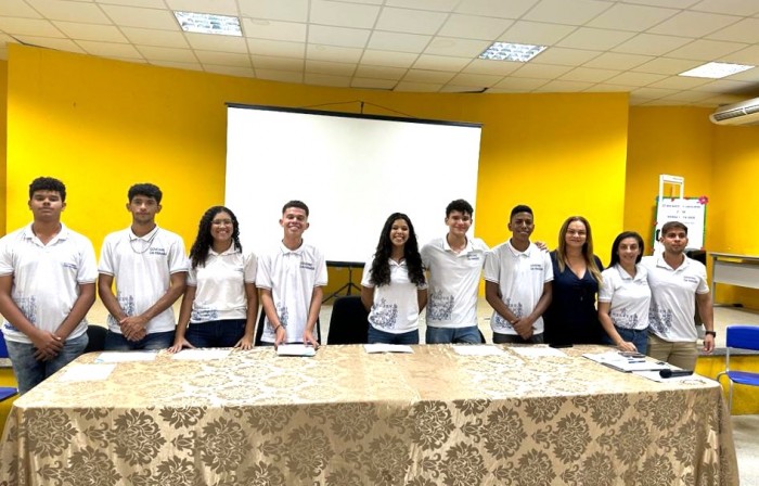 Estudantes tomam posse no Grêmio Estudantil da ECIT Dom Marcelo em Guarabira