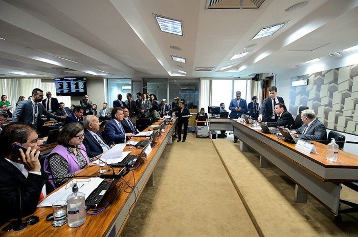 Nelsinho Trad e Oriovisto Guimarães foram os relatores das duas indicações para a diretoria do Banco Central - Foto: Pedro França/Agência Senado
