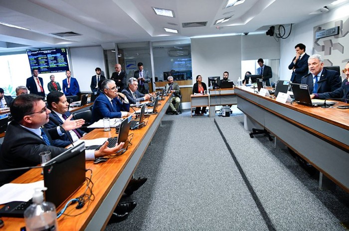 Na reunião da Comissão de Segurança Pública, projetos foram retirados de pauta a pedido dos relatores - Foto: Geraldo Magela/Agência Senado