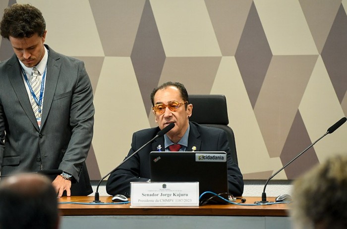 O senador Jorge Kajuru será o presidente do colegiado - Foto: Jefferson Rudy/Agência Senado