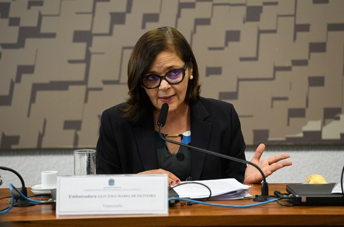 Embaixadora Gilvânia Maria de Oliveira ocupa atualmente a função de diretora-geral do Instituto Rio Branco, - Foto: Edilson Rodrigues/Agência Senado